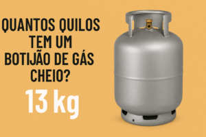 Quantos quilos tem um botijão de gás cheio? - EcoEra